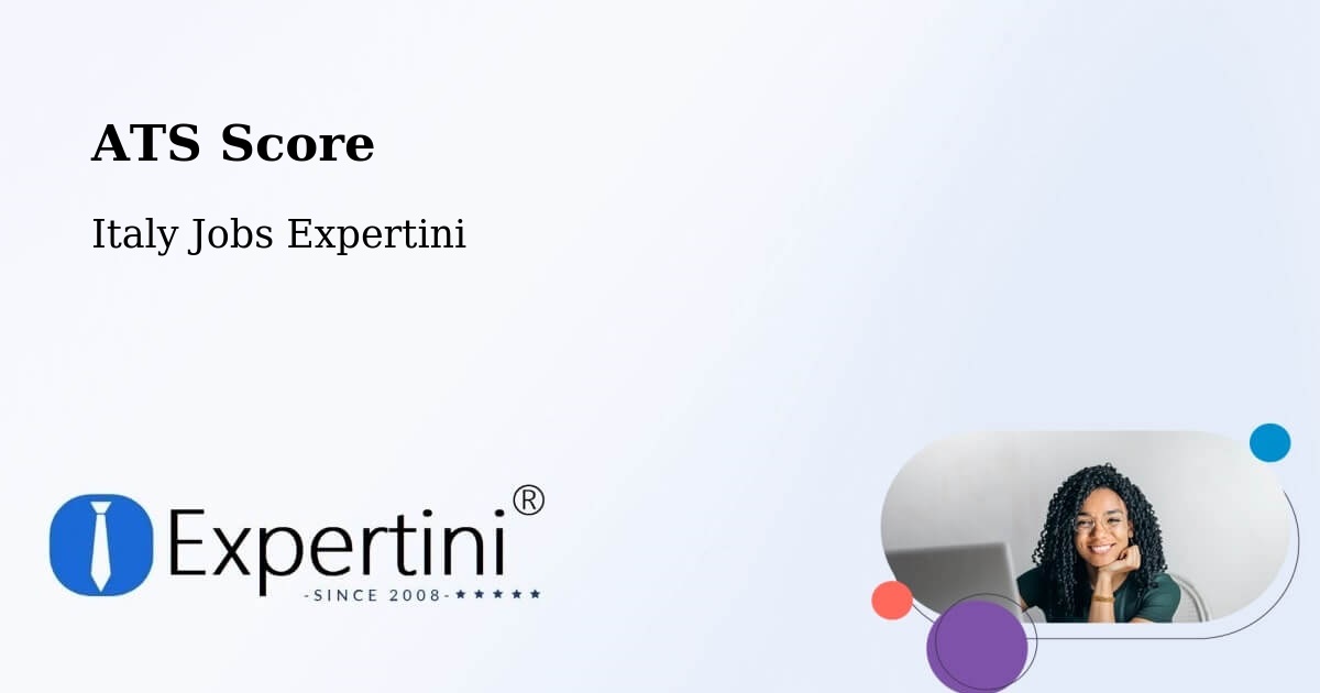 Resume ATS Score & Job Description Match Tool – Fossacesia - Italy Jobs Expertini
